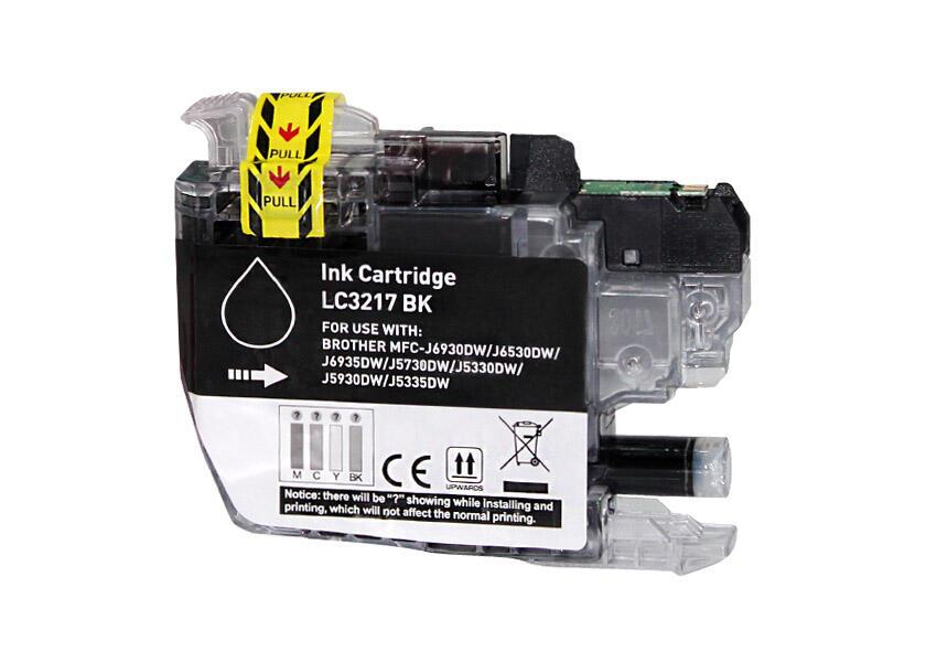 Brother LC3217 Preto Compatível