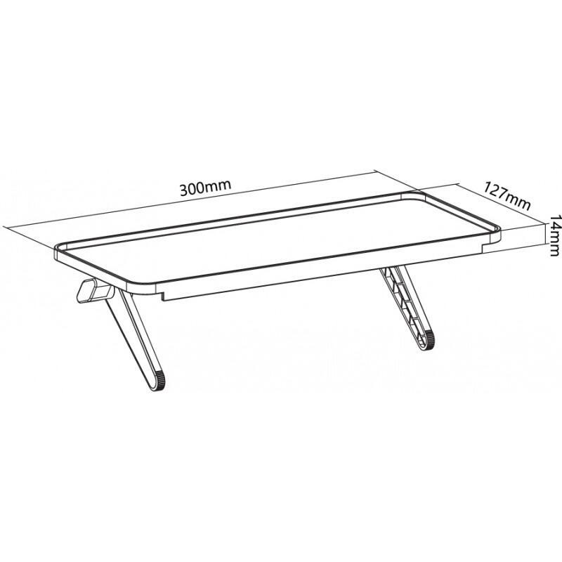 Estante de mídia  MBB300