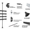 Suporte de chão ao teto Pro MBFC3X4U-F100