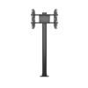 M Display Stand 180 Single Black Floormount