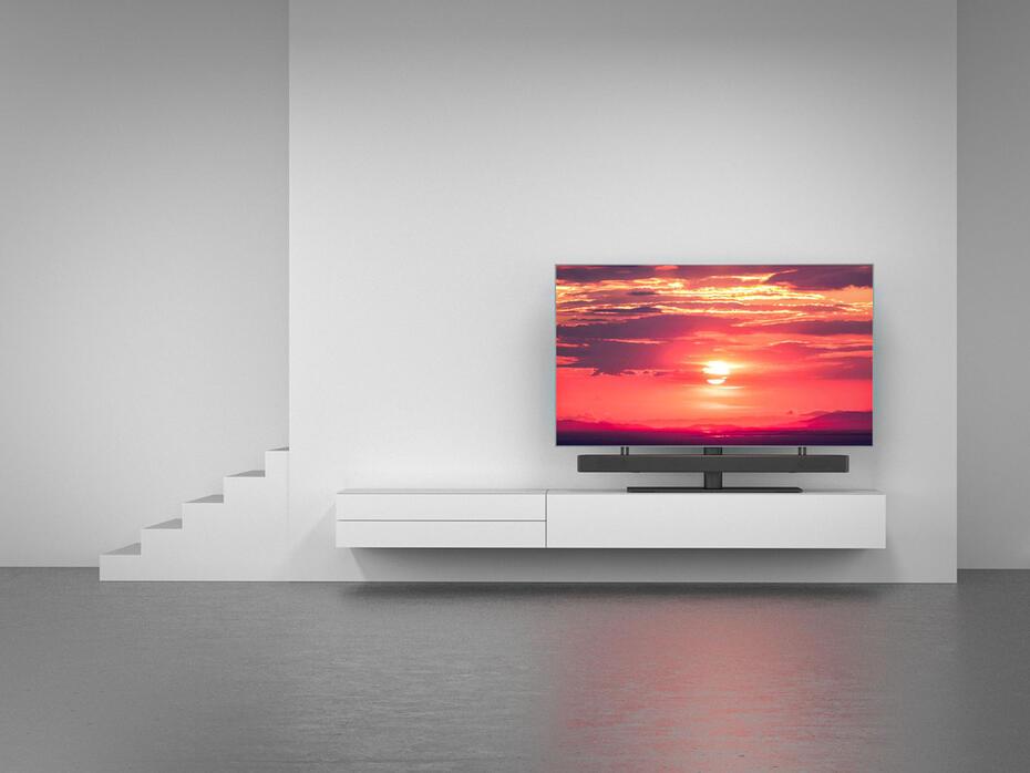 M VESA Tablestand Turn W Soundbar 65