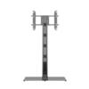 M Public Display Stand 180 HD Single Black Floorbase