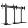 M Public Video Wall Stand 3-screens 40-55