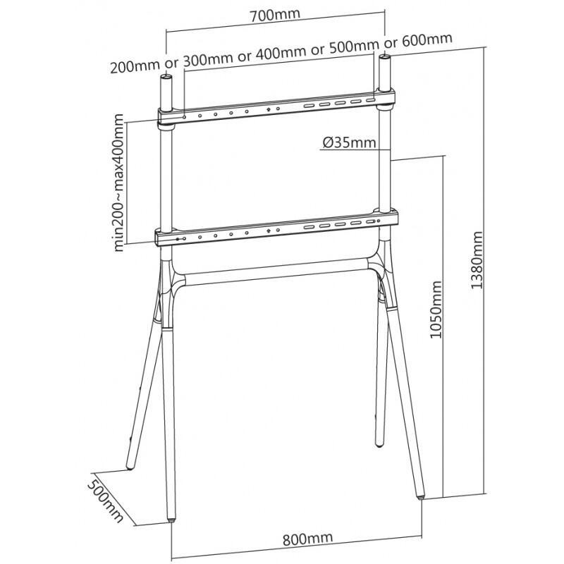 Suporte TV Stand Elegant 70W