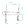 Suporte de Parede para TV 60-100 LP42100T-B