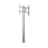 M Display Stand 180 Single Silver Floormount