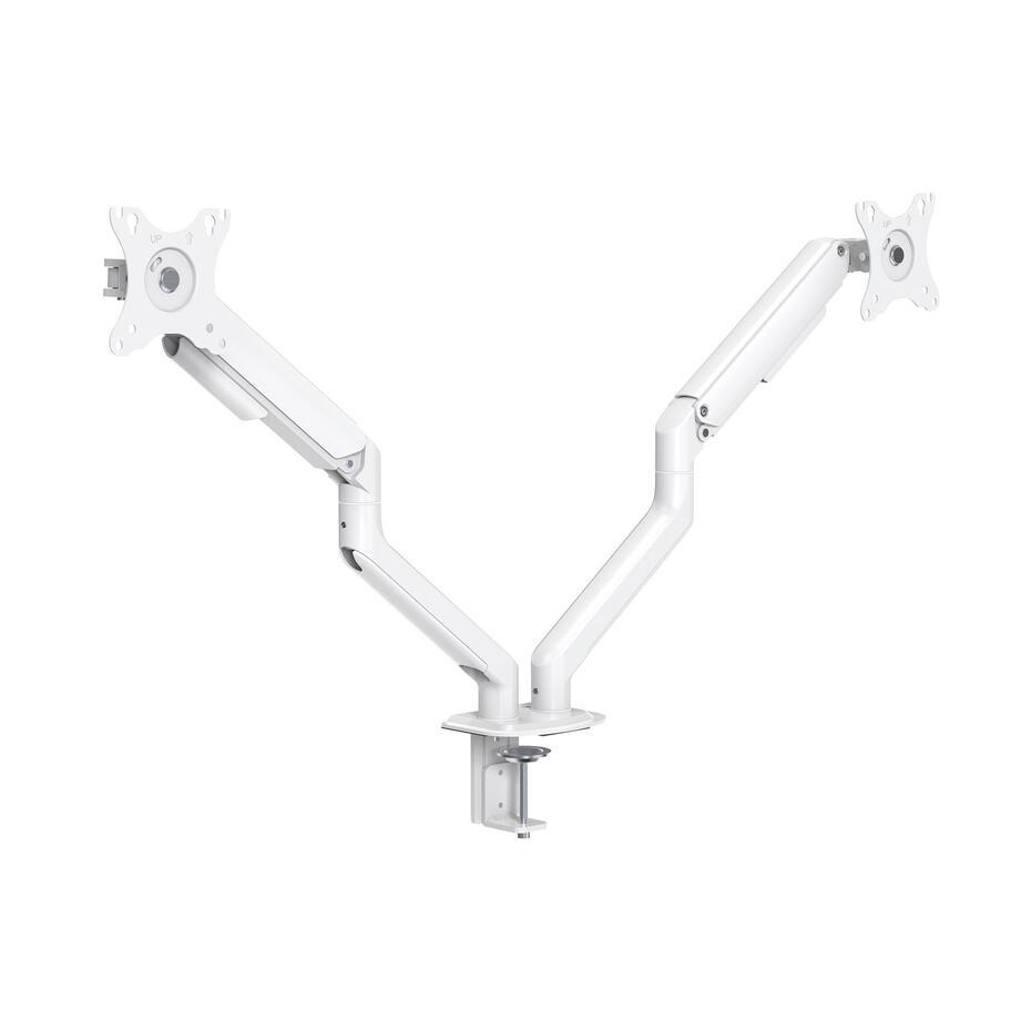 Suporte de Mesa para 2 ecrãs 17-32 DB4132TNR-W