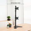 Suporte de Mesa para 2 Ecrãs 17-32 DB1703TNV-B
