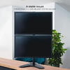 Suporte de Mesa para 2 Ecrãs 17-32 DB1703TNV-B
