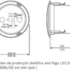 Altifalante de Tecto 6 W LBC3086/41