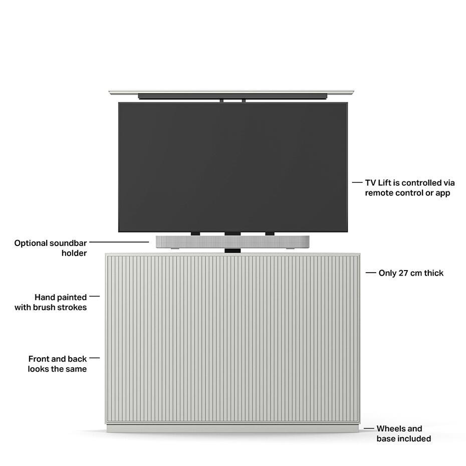 Armário M AV Cabinet TV-Lift 55¨ Slimline