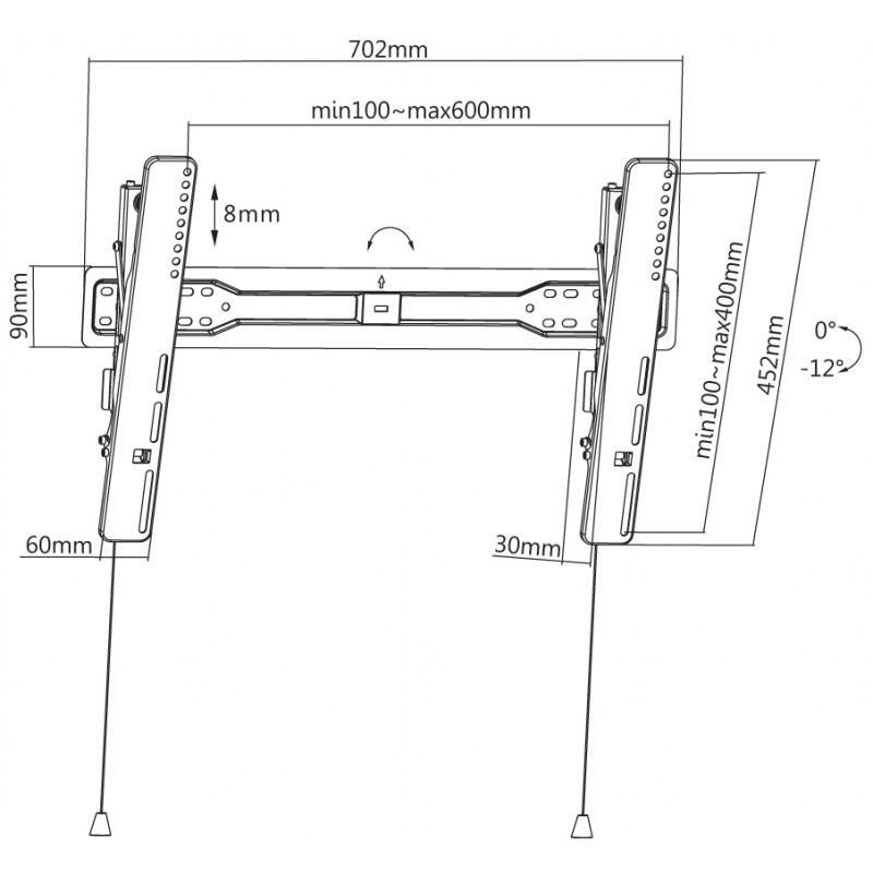 Suporte TV Premium SLIM 70-6040T