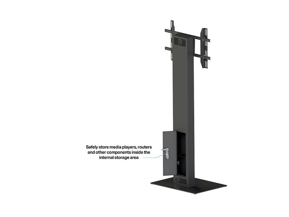 Suporte Display M Pro Series - Kiosk Black 32-65