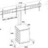 M Public Display Stand 180 Dual MediaBox4