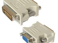 Adaptador DVI-A 24 Pinos-VGA 15-PIN HD