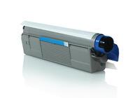 Oki C612 Toner Azul Compatível