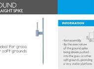 Round Straight Spike