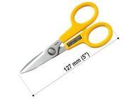 Tesoura Olfa Stainless Steel Serrated 127 mm