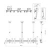 Suporte de teto Pro MBC4X1U VESA 200