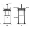 Suporte Motorizado M Floorbase XL 150Kg Black