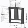 M Motorized Wallmount 160 kg SD