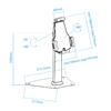 Suporte para Tablet TQTDS0811