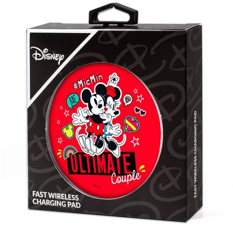 Carregador Smartphones Qi sem fio Disney Red (Fast Charge)