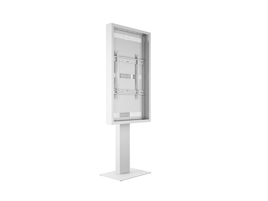 Suporte Display M Pro Series Enclosure 65 Kiosk Alto Brilho White