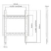 M Universal Wallmount HD Portrait 100kg 400x600