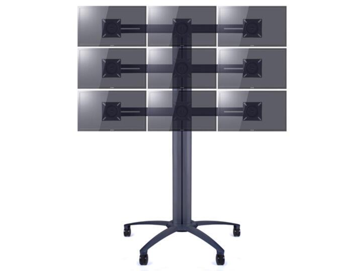 Suporte M Public Display Stand Triple Screen Mount 10-24