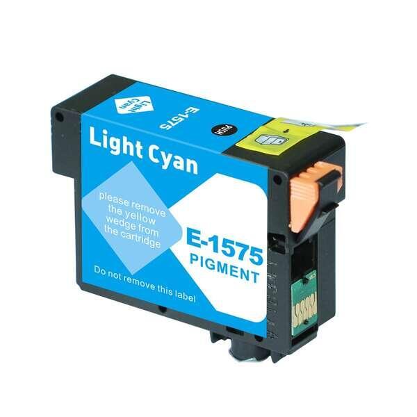 Epson T1575 Tinteiro Azul Claro Compatível