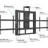 M Motorized Wallmount Dual Screen 160 kg SD