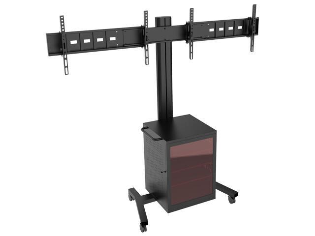 M Public Display Stand 180 Dual MediaBox4