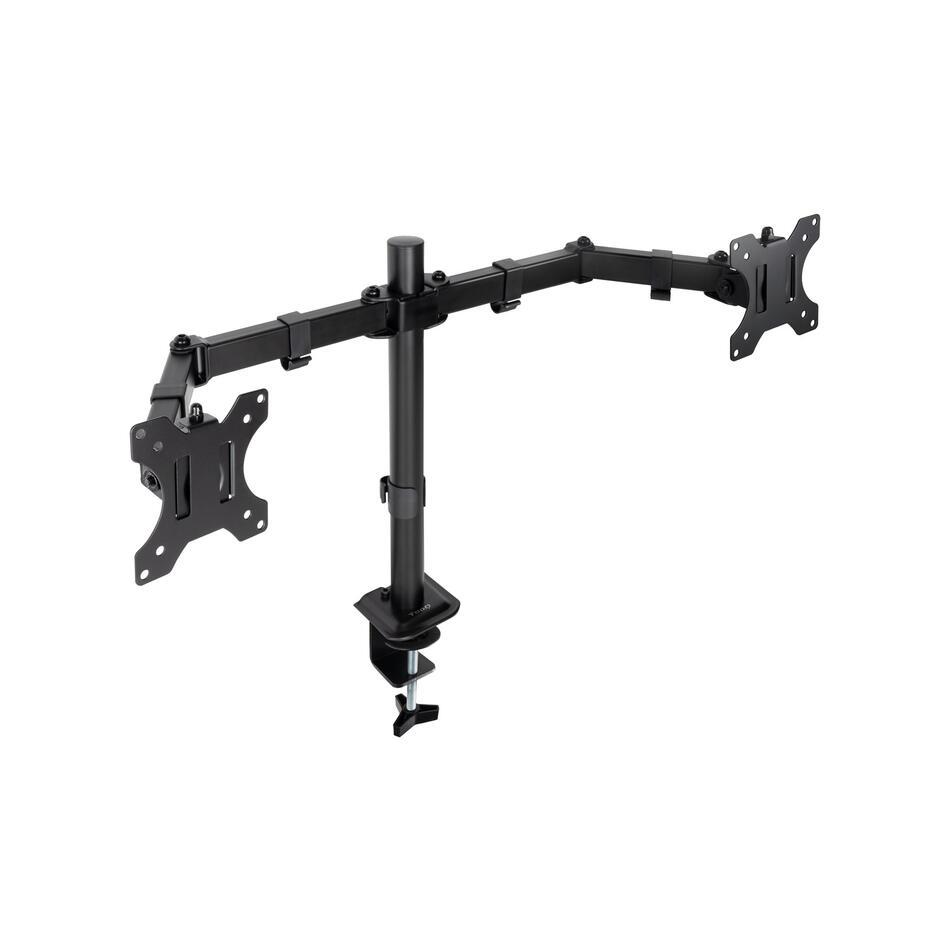 Suporte de Mesa para 2 Ecrãs 17-27 DB1802TN-B