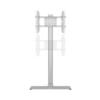 M Display Stand 180 Single Silver Floorbas