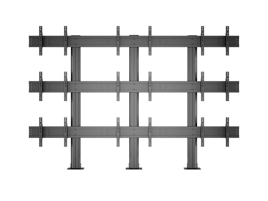 M Public Video Wall Stand 9-Screens 40-55