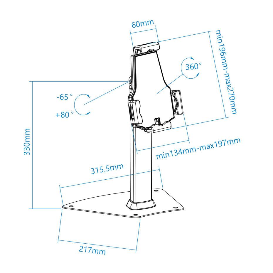 Suporte para Tablet TQTDS0811