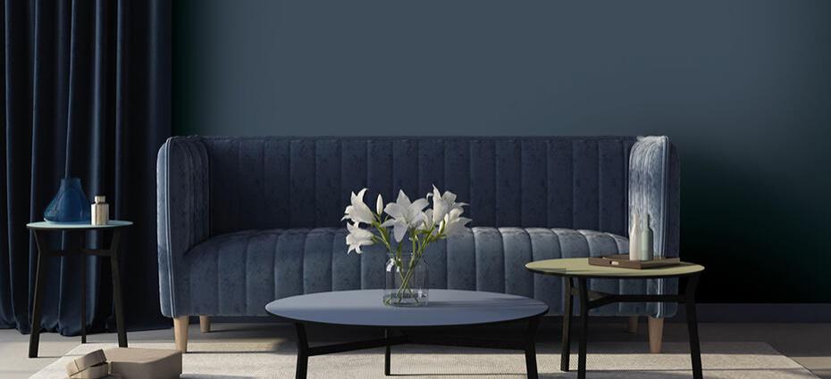 Vinil Design de interiores M6 Steel Blue 