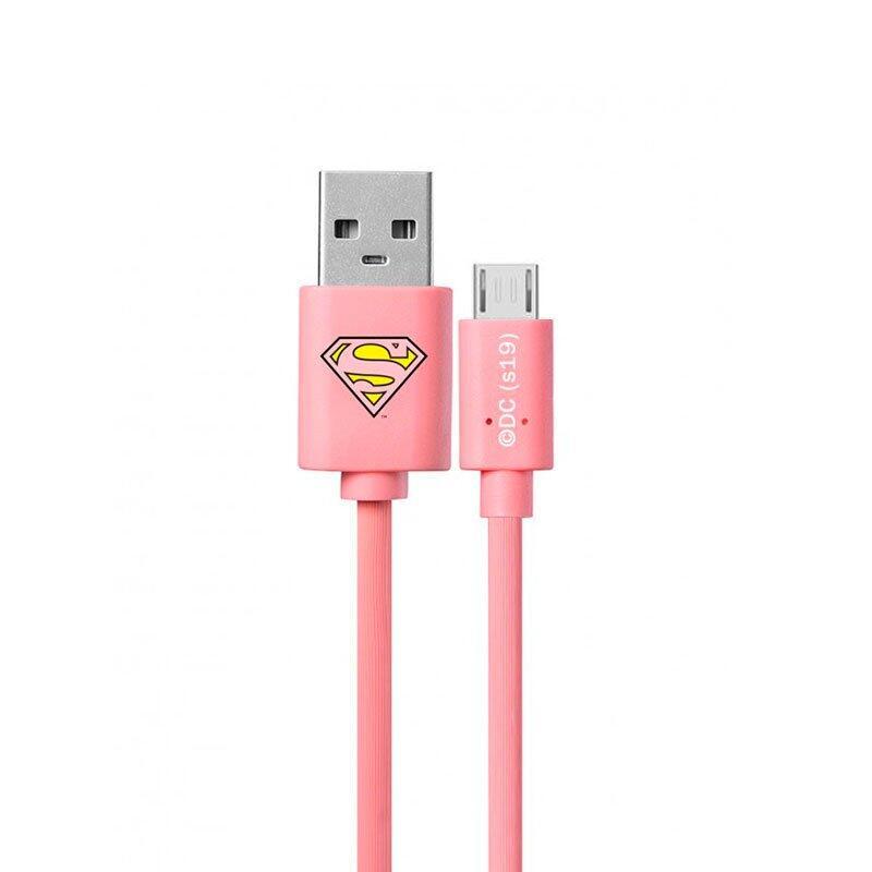 Cabo USB DC Superman Micro-USB