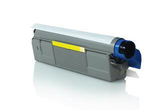 Oki C610 Toner Amarelo Compatível