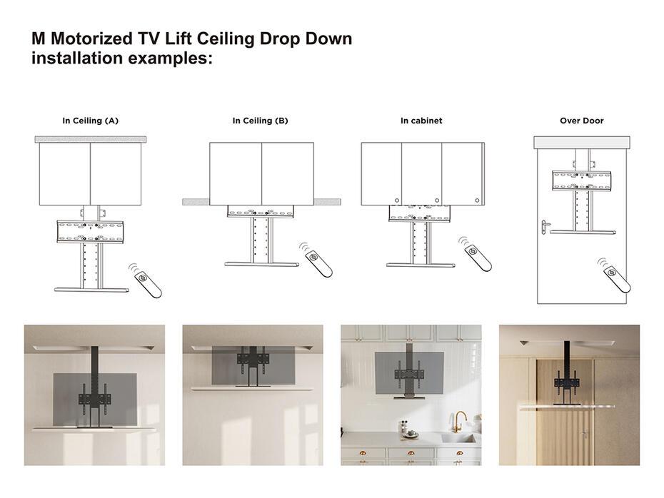 Suporte motorizado TV 32-55 Lift Drop Down