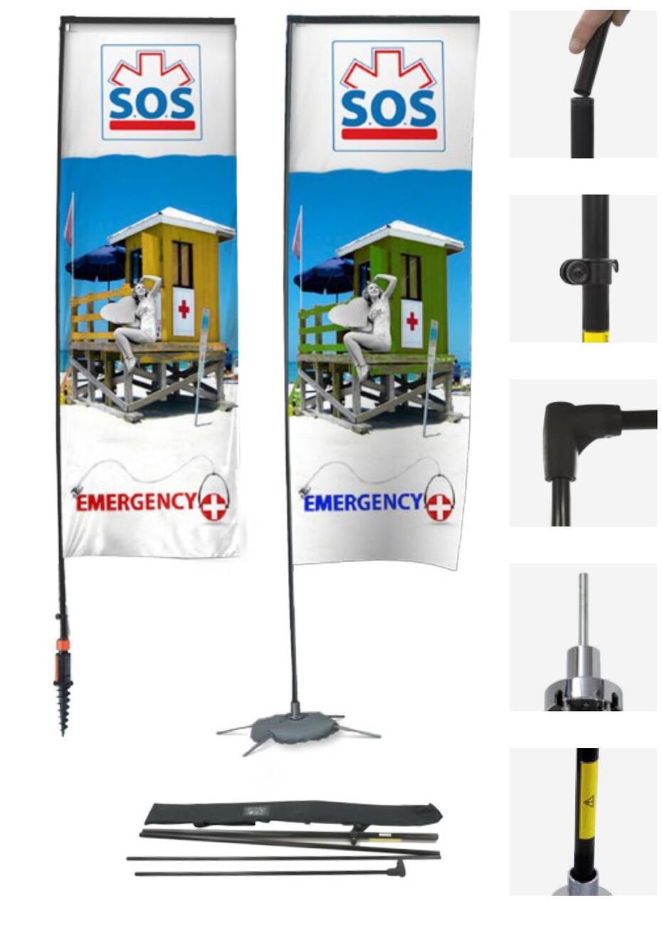 Beach Banner Square