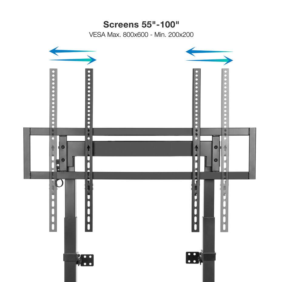 Suporte de Chão/Parede Hiperión para TV 55-100