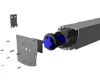 Tela Screenline Wave 335cm com moldura