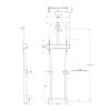 Suporte Motorizado M Wallstand 90kg