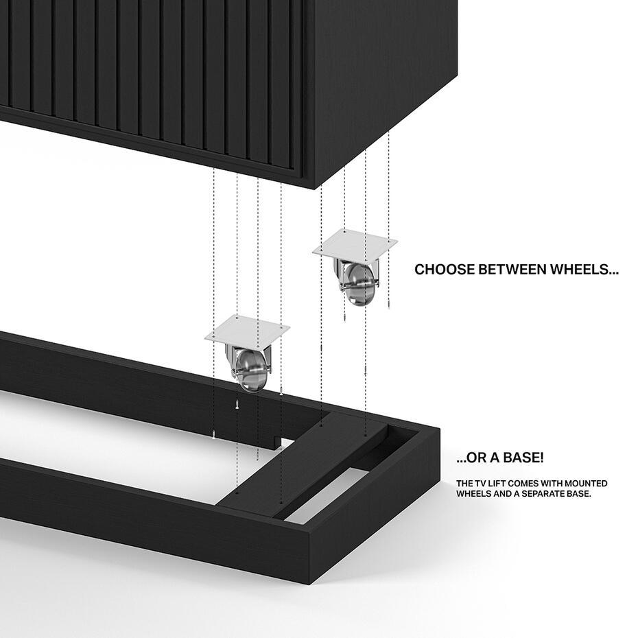 Armário M AV Cabinet TV-Lift 55¨ Slimline