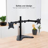 Suporte de Mesa para 2 Ecrãs 17-32 DB1702TN-B