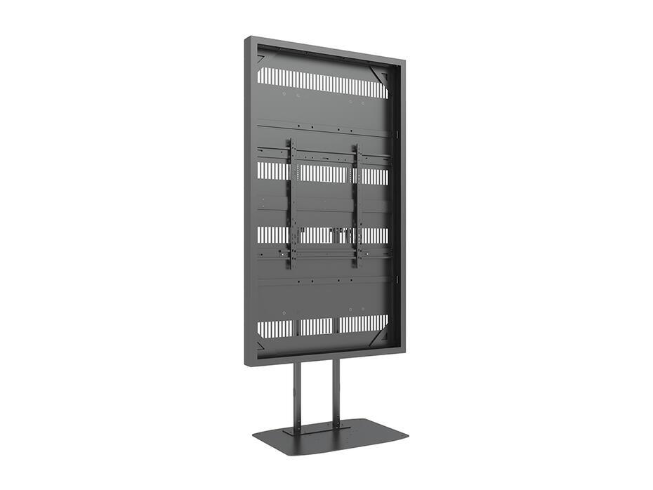 Suporte Display M Pro Series Enclosure 86 Floorbase Dual Pole