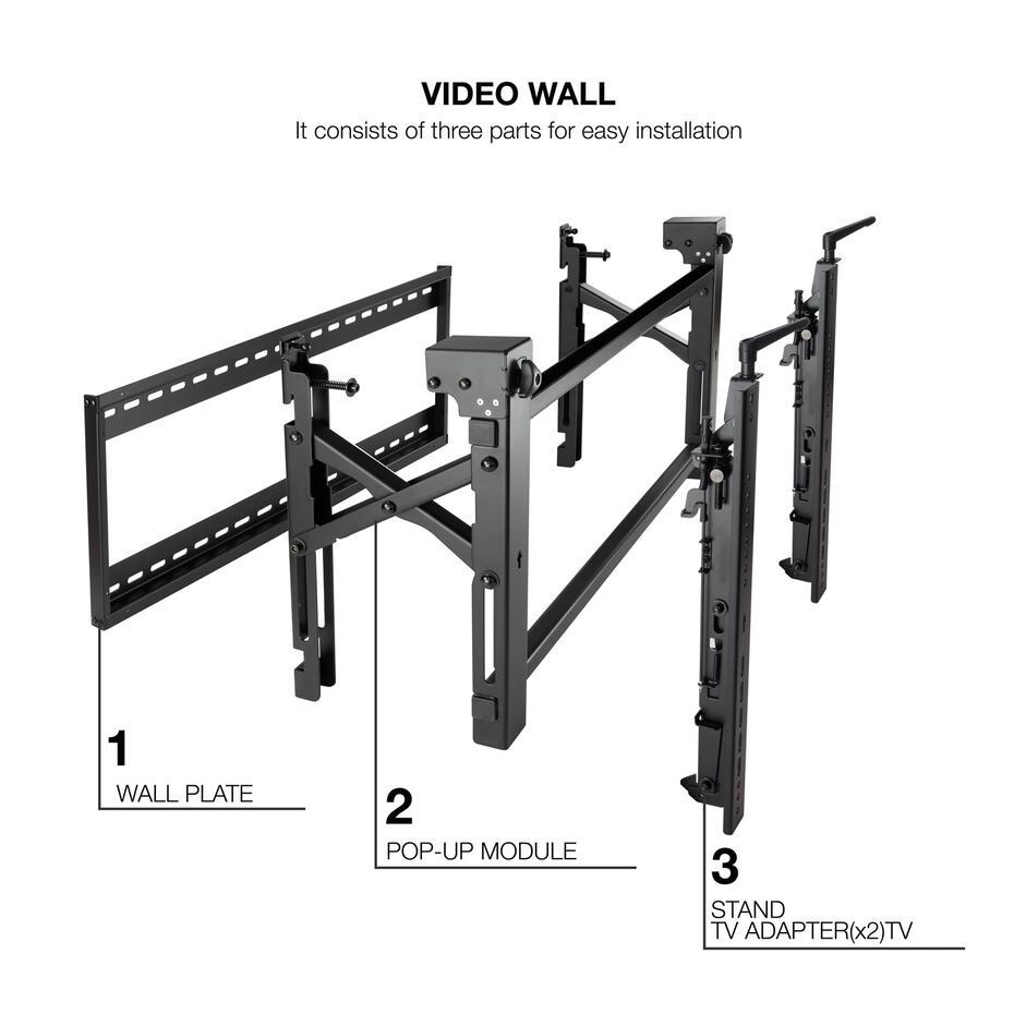 Suporte Videowall para TV 54-70 TQVW5470T