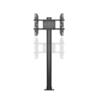 M Display Stand 180 Single Black Floormount